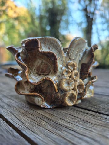 Handcrafted pottery piece 2